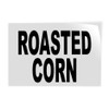 Decal Stickers Multiple Sizes Roasted Corn Black Food Bar Restaurant
