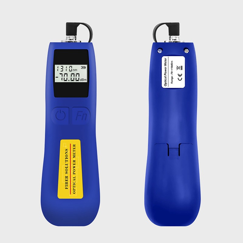 Handheld Optical Power Meter ‑50dBm to +26dBm Sensitive Fiber Optic