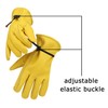 OLSON DEEPAK Leather Working Gloves for Gardening,Thornproof Gardening Gloves for