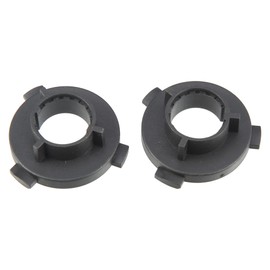 X AUTOHAUX H7 LED Headlight Bulb Holder Adapter Socket Base Holders Clip for Kia K3 K4 K5 Sorento Sportage R Coupe for Hyundai Tucson Grand Santa Fe (Pack of 2)