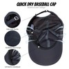Clakllie Quick Dry Running Hat Baseball Cap for Women Men