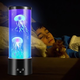 Sonnewelt Jellyfish Lamp Jellyfish Lamp RGB Jellyfish Lamp Jellyfish Aquarium with Remote Control Lava Lamp Coloured Jellyfish Lava Lamp Mood Light for Home Office Decoration Great Gifts Children