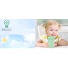 Ealloo 8.8oz Silicone Sippy Cup with Handle & Reusable Silicone