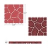 Pure Garden 12-Pack Polypropylene Interlocking Patio Deck Tiles - Weather-Resistant