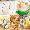 Easter Bunny Cookie Cutter, Pack of 5 Rabbit Cookie Cutters,