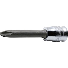 Koken 2000Z.501 Z-EAL Plus Bit Socket, Total Length 2.0 inches (50 mm) No. 1
