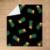 Garbage Truck Fuzzy Blanket Cartoon Car Flannel Fleece Throw Blanket