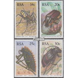Prophila Collection Südafrika 701-704 (kompl.Ausg.) gestempelt 1987 Käfer (Briefmarken für Sammler) Wirbellose Tiere Sonstige (Insekten, Schnecken, Bienen …)