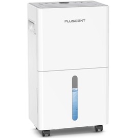 PLUSCENT 21 Pints Dehumidifier for Basement, 1500 sq.ft Portable Dehumidifiers for Home with Drain Hose, 3 Modes, Auto Defrost, 24H Timer, Quiet Smart Humidity Control for Bedroom, Bathroom, RV