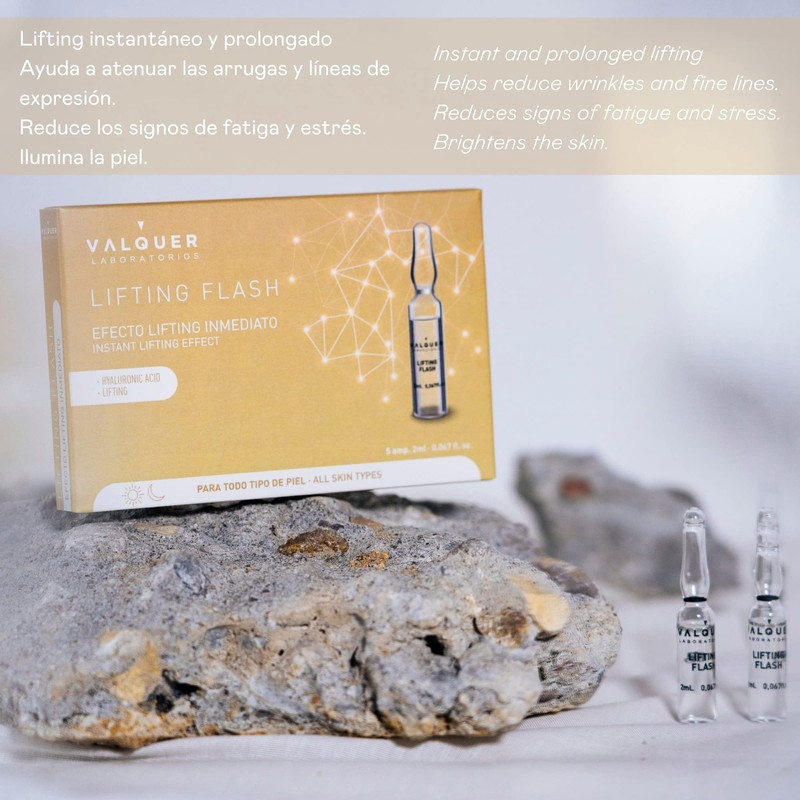 Valquer Laboratories Pack Facelift Flash Ampoules + Vitamin C +