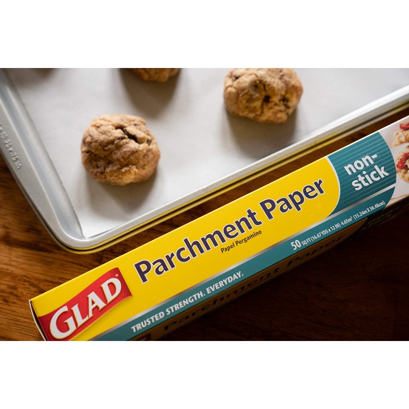 Glad Parchment Paper for Baking | Rolled Parchment Paper for
