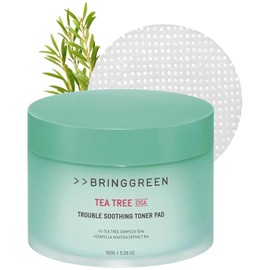 BRING GREEN Almohadilla Tóner Zanahoria - Rutina Diaria de Cuidado de La Piel para Equilibrar La Piel, Exfoliante, Calmante de La Piel y Alivio Del Acné (60 Count)...
