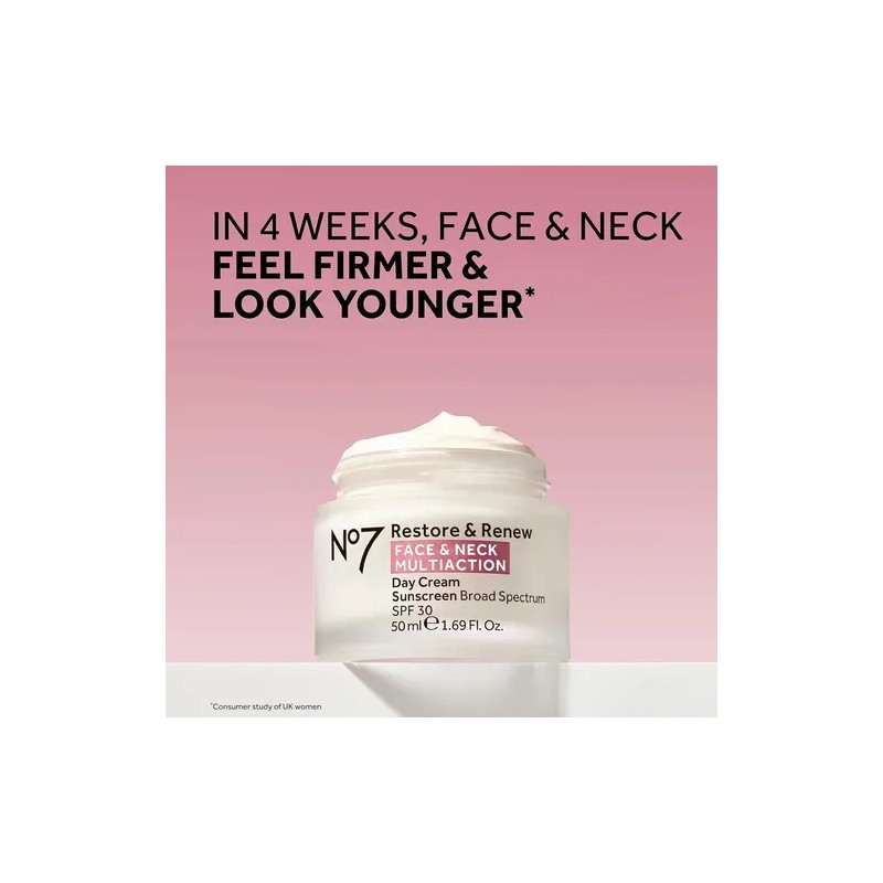 No7 Restaurar Renew Face Cuello Multi Acción Skincare Si