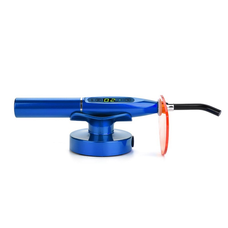 Rechargeable Wireless Dental Curing LED Light Lamp Blue