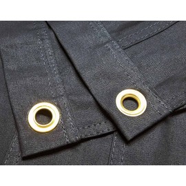 Trade Winds All Black American US USA Blackout Tactical 3x5 3'x5' Premium Quality Heavy Duty 100% Cotton Flag Banner (RUF), Multicolor