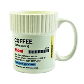 Gift Republic Pill Pot Coffee, Multicolor