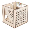 Wooden Yarn Bowl Multifunctional Unique Knitting Crochet Yarn Ball Bowl