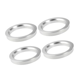 A ABSOPRO 4pcs OD 72.6mm to ID 56.1mm Aluminium Alloy Car Hub Centric Rings Item Replacement