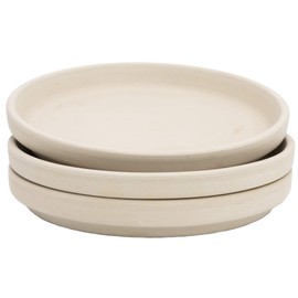 B2S BACK2SEASON Clay Saucers Set of 3 Alto Made in Germany Plant Plates Diameter 14.6 cm Set of 3