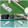 Sosoport Snooker Pool Chalk Holder Clamp Magnetic Billiard Accessory Metal