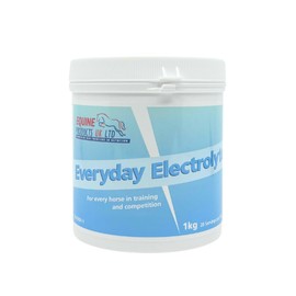 Equine Products Everyday Electrolyte Horse Supplement 1kg. For Very Hot Conditions, During Exercise, Travel or After a Race or Competition