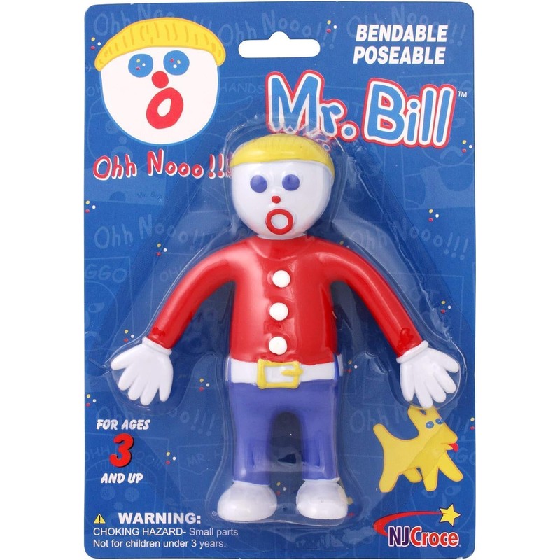 NJ Croce 5.75" Mr. Bill Poseable Figure, Classic Saturday Night