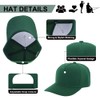 5-Panel Baseball Cap for Workouts, Hiking, Outdoor Sports, Customizable DIY