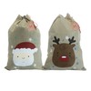 Christmas Sacks. 13.8' X 19.7'' / 35x50cm Medium Christmas Hessian