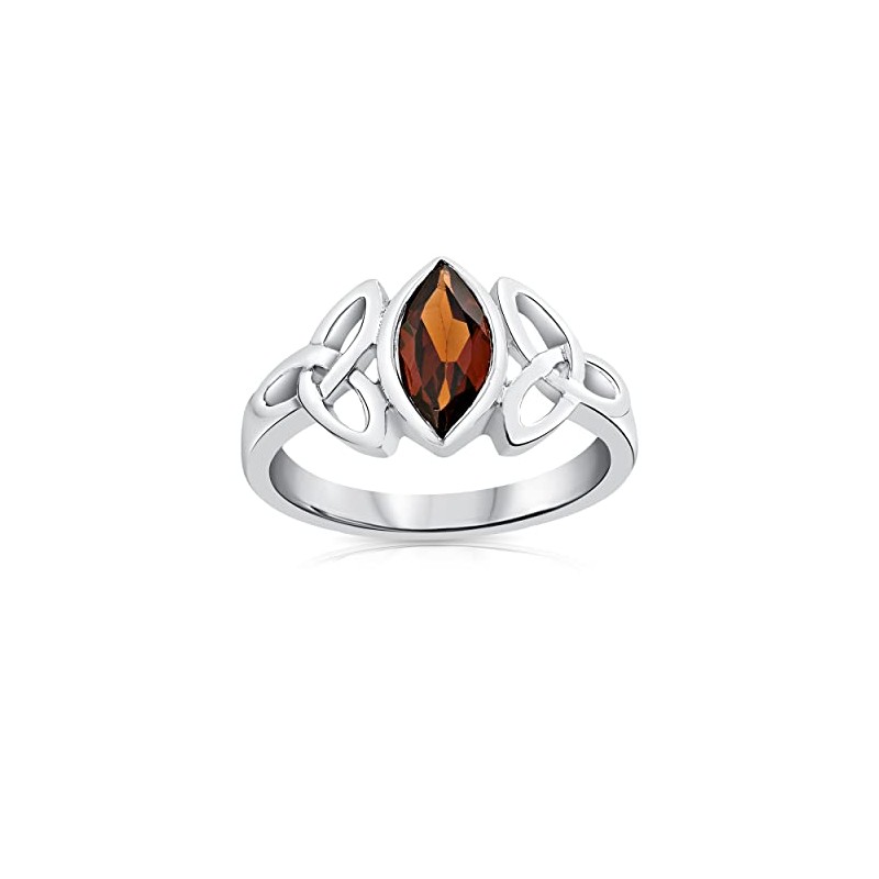 DTPsilver® 925 Sterling Silver Ring - Celtic Trinity Knot -
