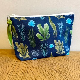 Toiletry Bag in Coastal Inspired Print
