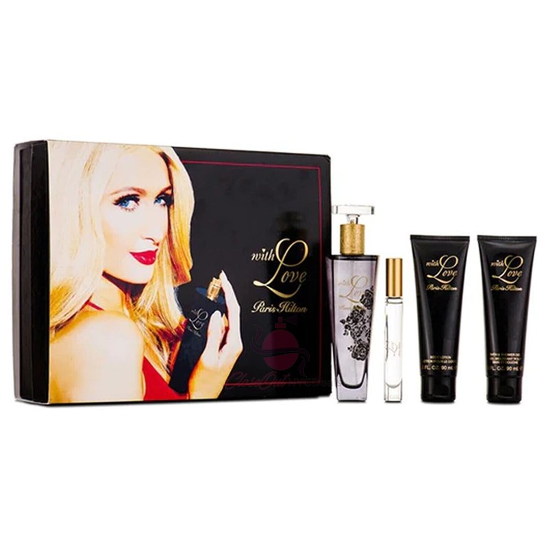 Paris Hilton With Love by PARIS HILTON 4 PC Gift