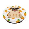 Funny Cute Tattoo Pug Sunglasses gifts - Pineapple Pattern