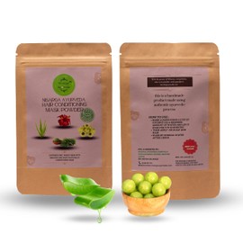 Nisarga Ayurveda Hair Conditioning Hair Mask for Dry and Frizzy Hair into Smooth and Silky-100 Gm (Pack of 1)