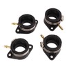 4 Pcs Carburetor Intake Manifold Boots 16065‑028 Rubber Inlet Joint