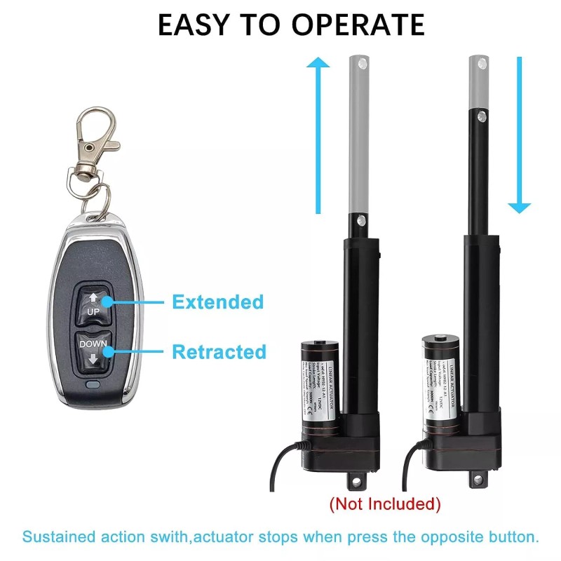 Unbranded Remote Controller for DC 12V Linear Actuator with Wireless