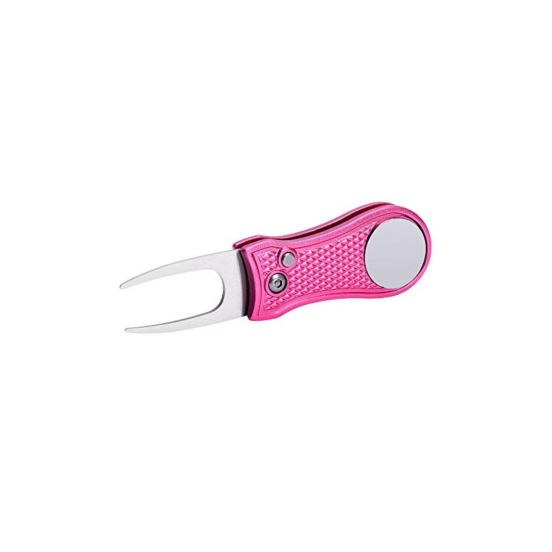 Mile High Life All Metal Foldable Golf Divot Tool with