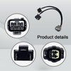 OEM LED Headlight Conversion Harness with DRL Adapter Harness 2014-2019