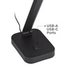 Possini Euro Design Possini Euro Rayven Adjustable Height Black Finish