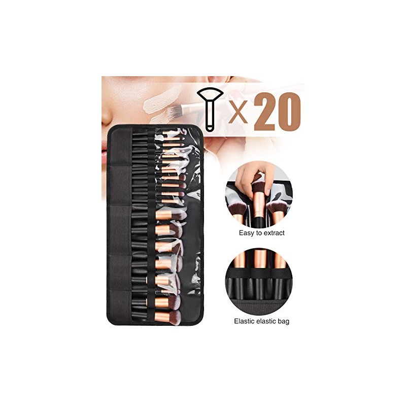 Soporte para brochas de maquillaje, organizador de brochas de maquillaje