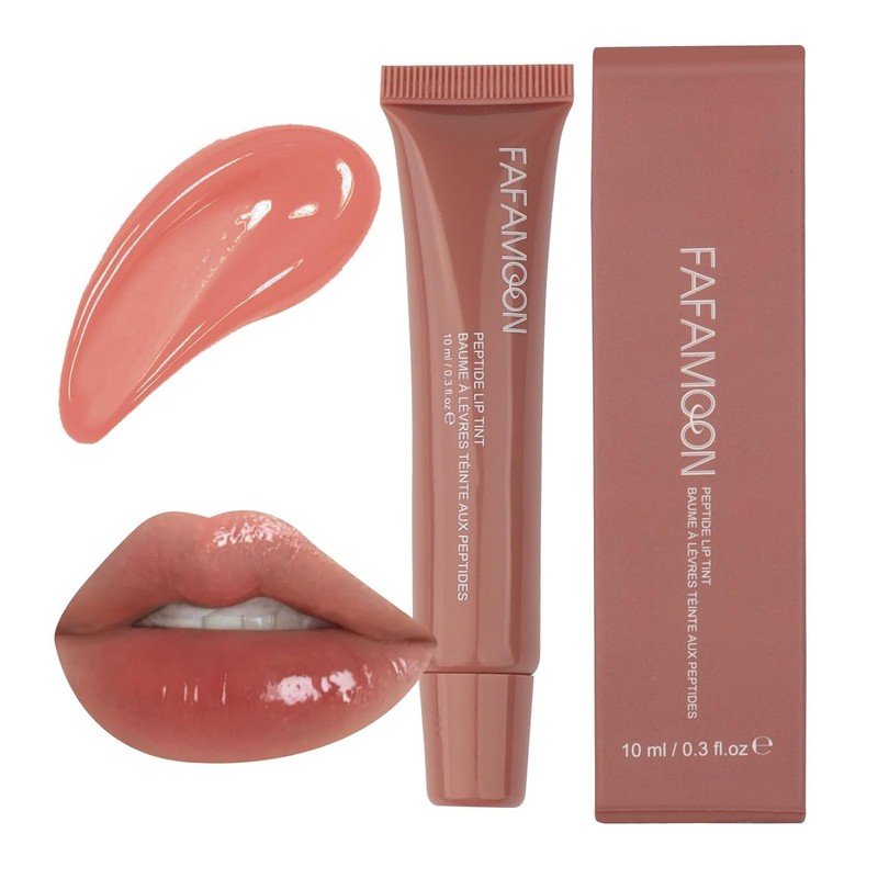 Peptide Glaze Tinted Lip, Bálsamo Labial Hidratante con Vit E