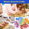 Mosaic Tile Grout, Mosaic Crystal Grout for Crafts, Essential for