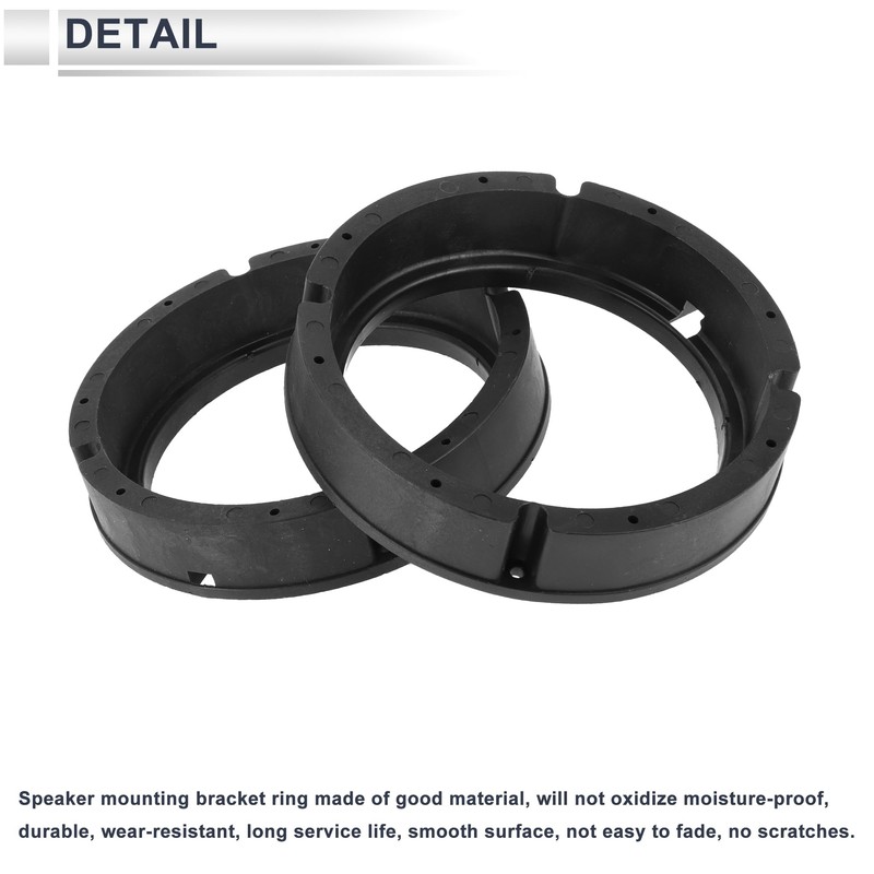 X AUTOHAUX Speaker Spacer Ring Tweeter Speaker Spacer Adapter for
