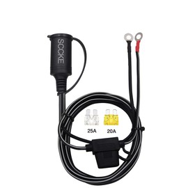 SCCKE 6FT 14AWG Adapter Plug Socket with Eyelet Terminal