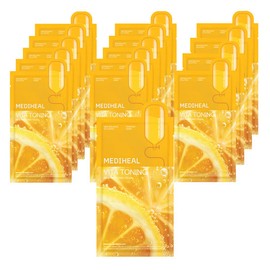 Mediheal Vita Toning Essence Mask 15 Sheets / 메디힐 비타 토닝 에센스 마스크 15매