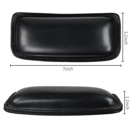 Bettli 3 Pcs Car Center Console Knee Cushion Pad Car Armrest Cushion Door Armrest Protective Support Pad for Most Cars (18 * 8cm)