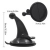jose2015 17mm PU GPS Windshield Mount, Windshield Mount Viscose Base,