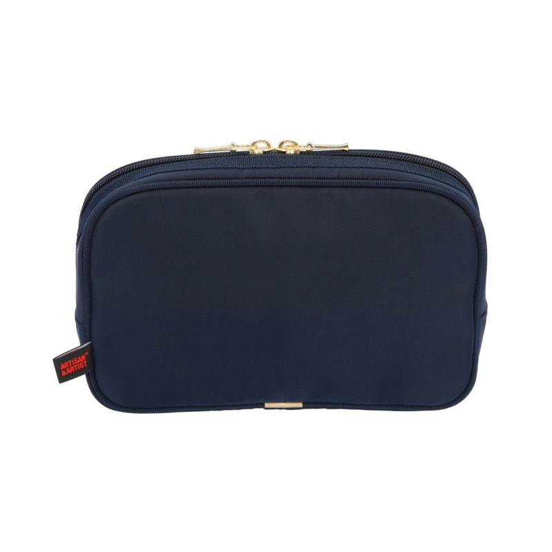 Make-up Pouch, Brand, Slope Shape Pouch, Embroidery Rouge 4OP-ER110H, Artisan