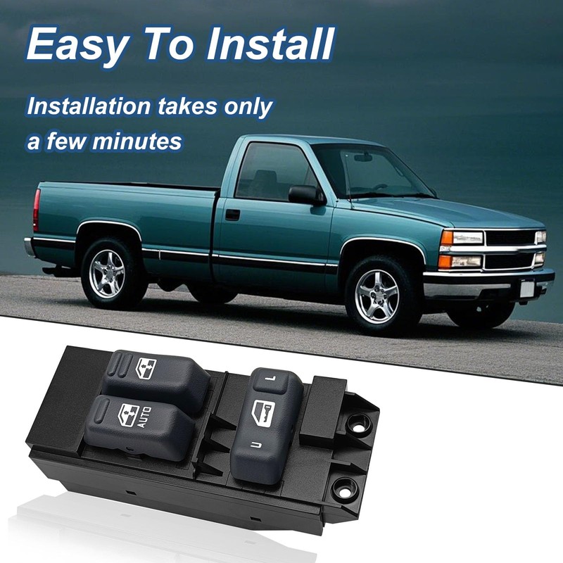 Icyhaws Master Power Window Switch Driver Side Compatible with GMC
