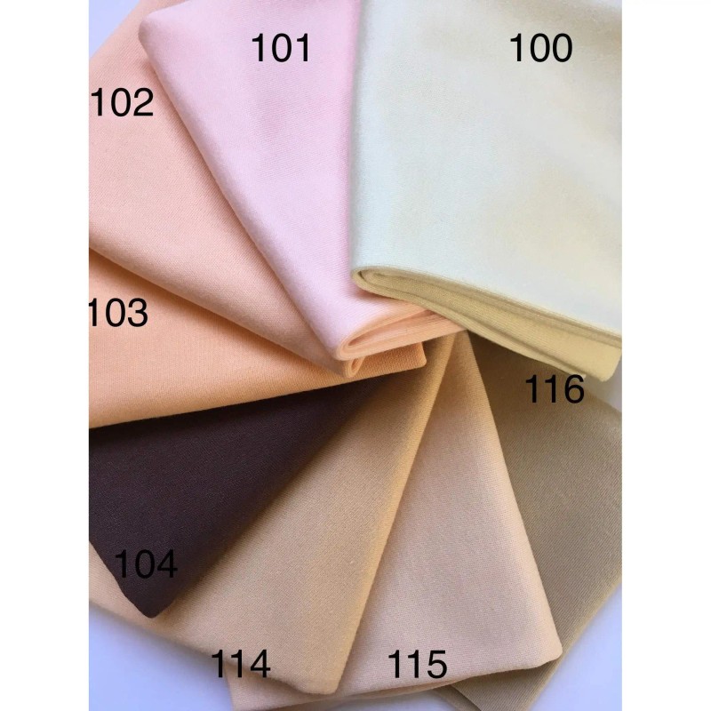 UD_De Witte Engel Doll Jersey Skin Coloured Fabric DIY face