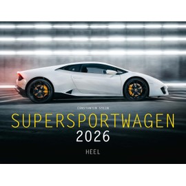 Supersportwagen Kalender 2026 Eintragkalender: Eintragkalender Supercars Sportwagen Wandkalender